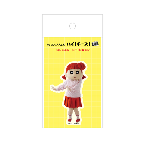 りーもーちゃん(パイン) クレヨンしんちゃん クリアステッカー ハイ！チーズ！ ネネちゃん